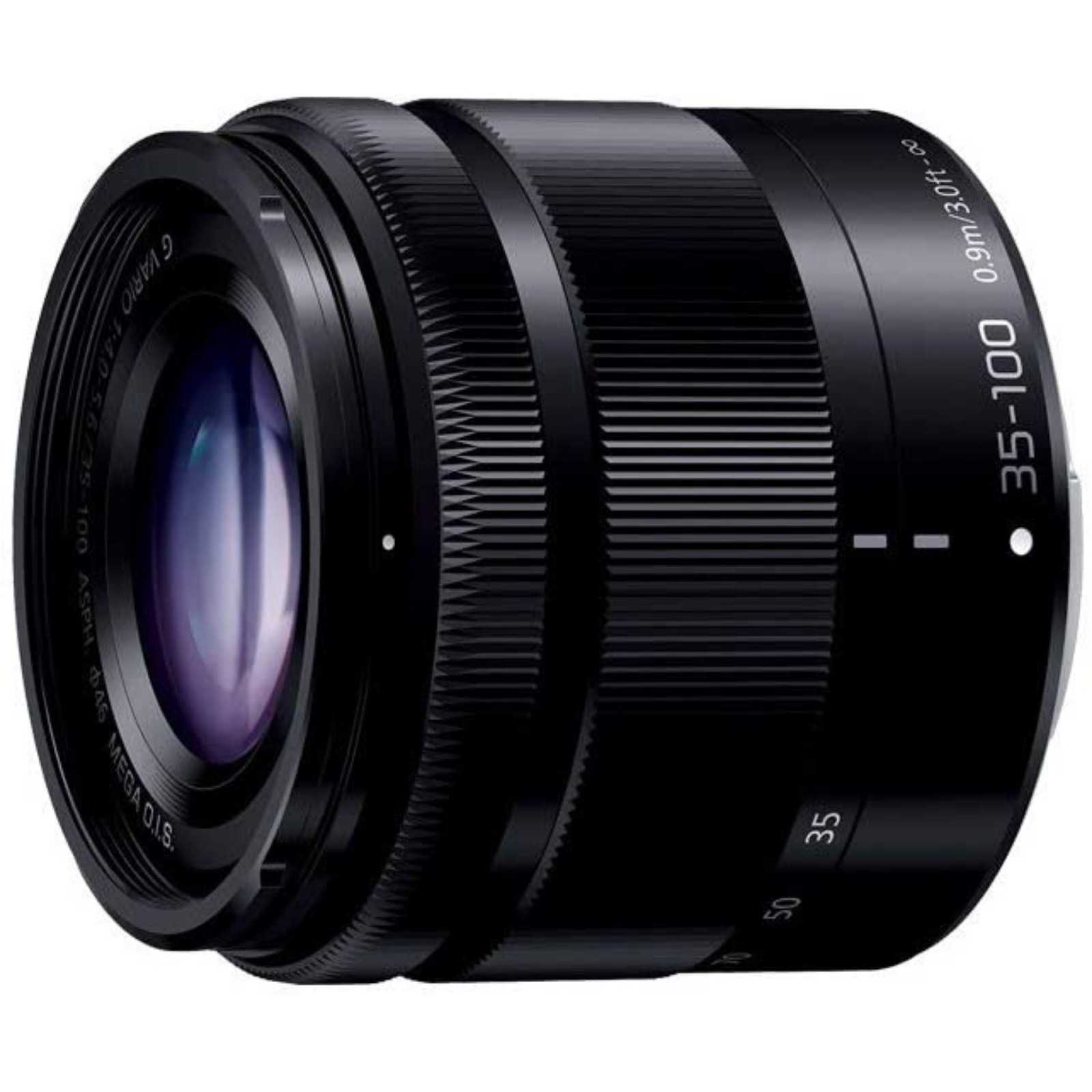 Panasonic パナソニックG VARIO 35-100mm/F4.0-5.6 ASPH./MEGA O.I.S. ブラック H-FS35100-K 新品（簡易箱）