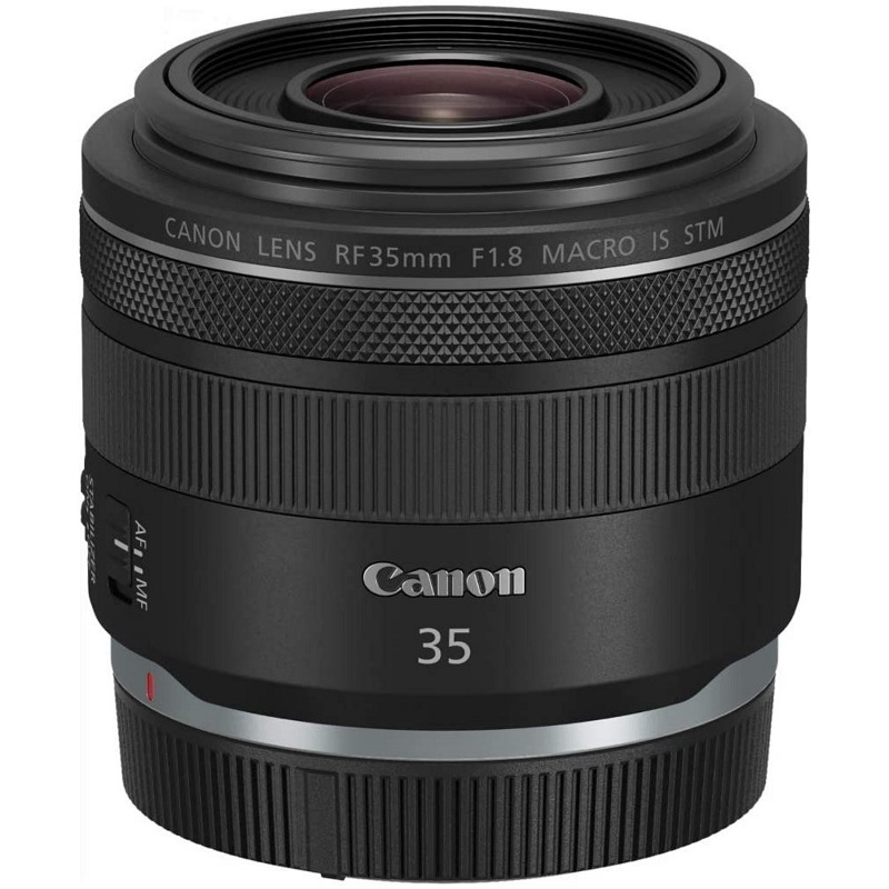 Canon キヤノン 単焦点広角レンズ RF35mm F1.8 マクロ IS STM ブラック 新品