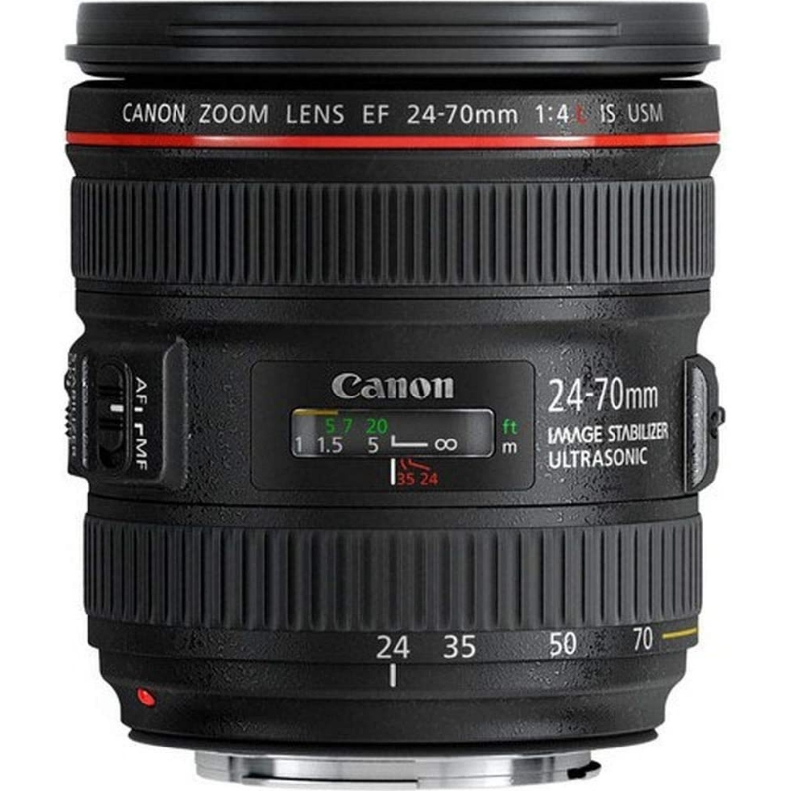 Canon キヤノン 標準ズームレンズ EF24-70mm F4 L IS USM ブラック 