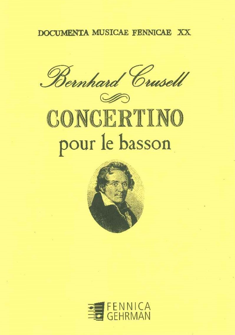 クルーセル：コンチェルティーノ | 楽譜 / 教則本,ファゴット | JDR