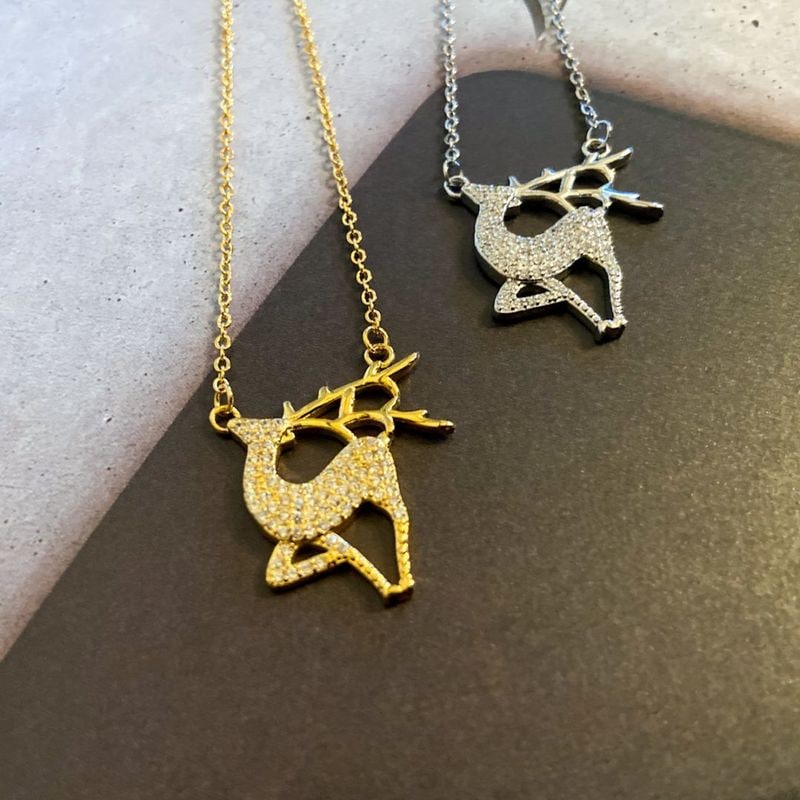 凜光鹿のネックレス
