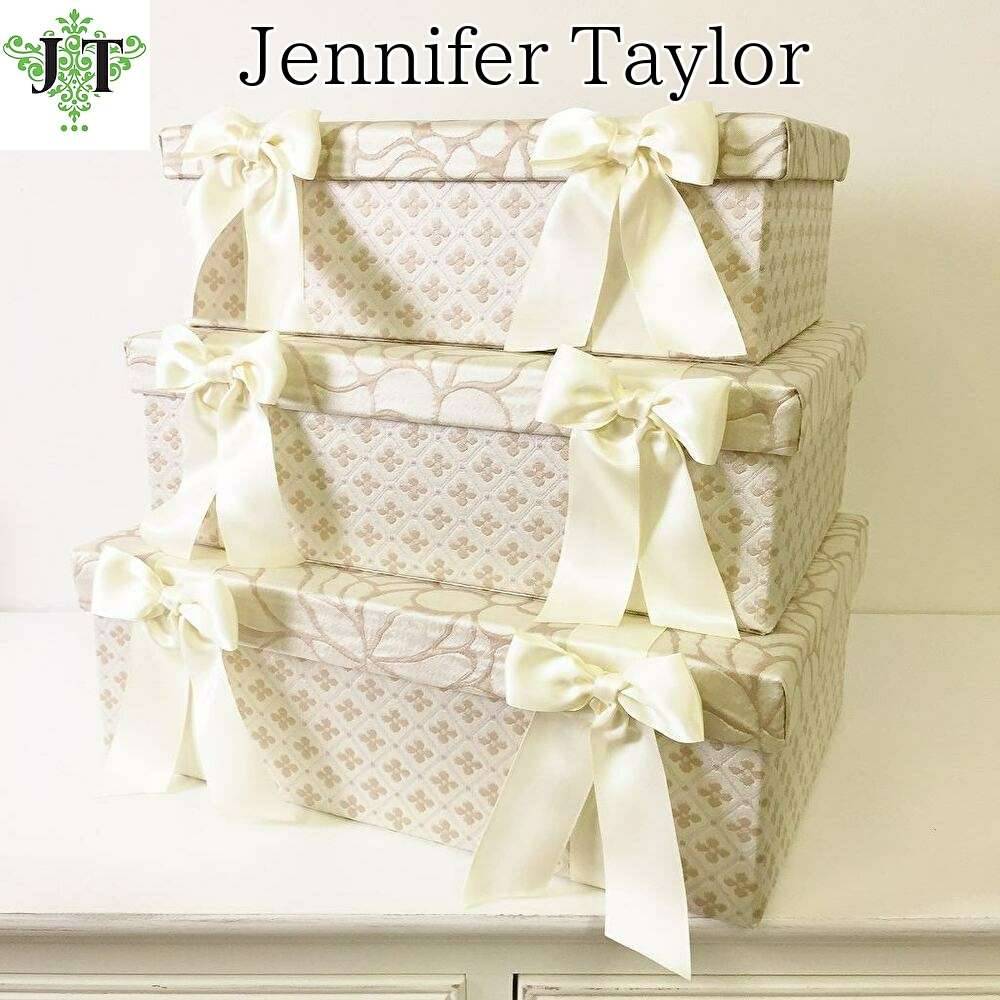 Jennifer Taylor ジェニファーテイラー WH BOX 3個セット ボックス3ヶセット