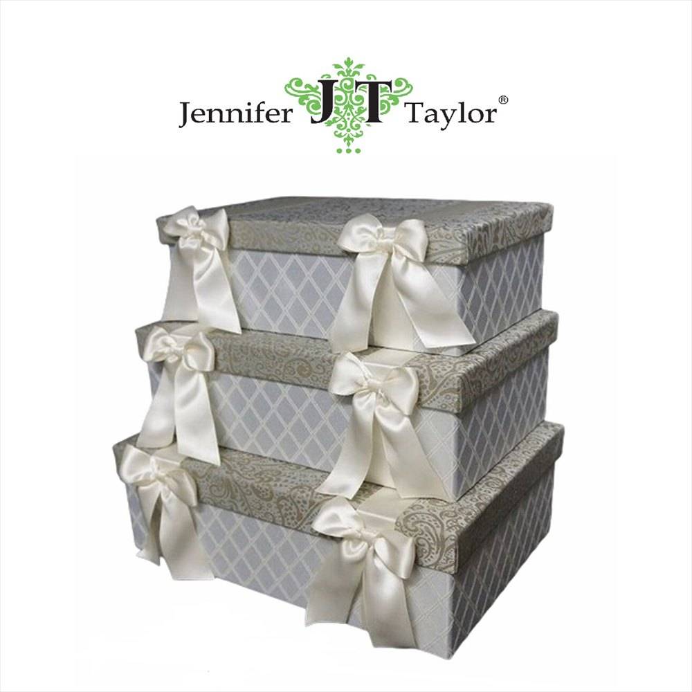 【残り僅か】ジェニファーテイラー ボックス 3ヶセット Swanson Jennifer Taylor 32249BX