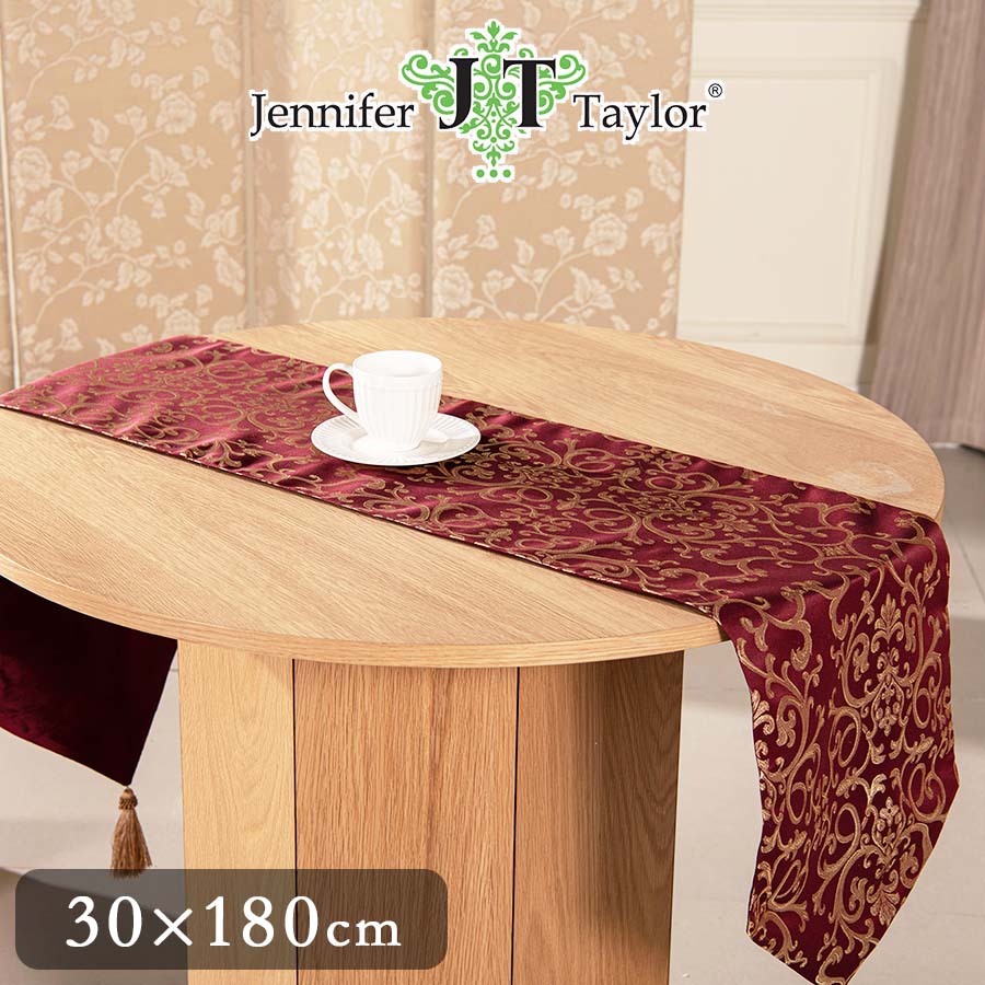 ジェニファーテイラー テーブルランナー 180cm Poinsettia RE Jennifer Taylor 32723TR