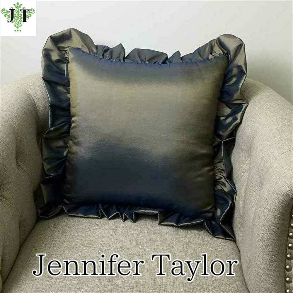 ジェニファーテイラー クッション 45x45cm フリル Champague Jennifer Taylor 32920CU