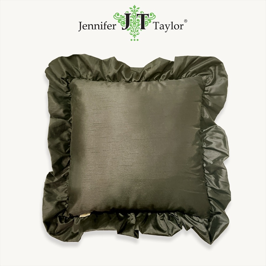 ジェニファーテイラー クッション 45x45cm フリル Champague Jennifer Taylor 32920CU