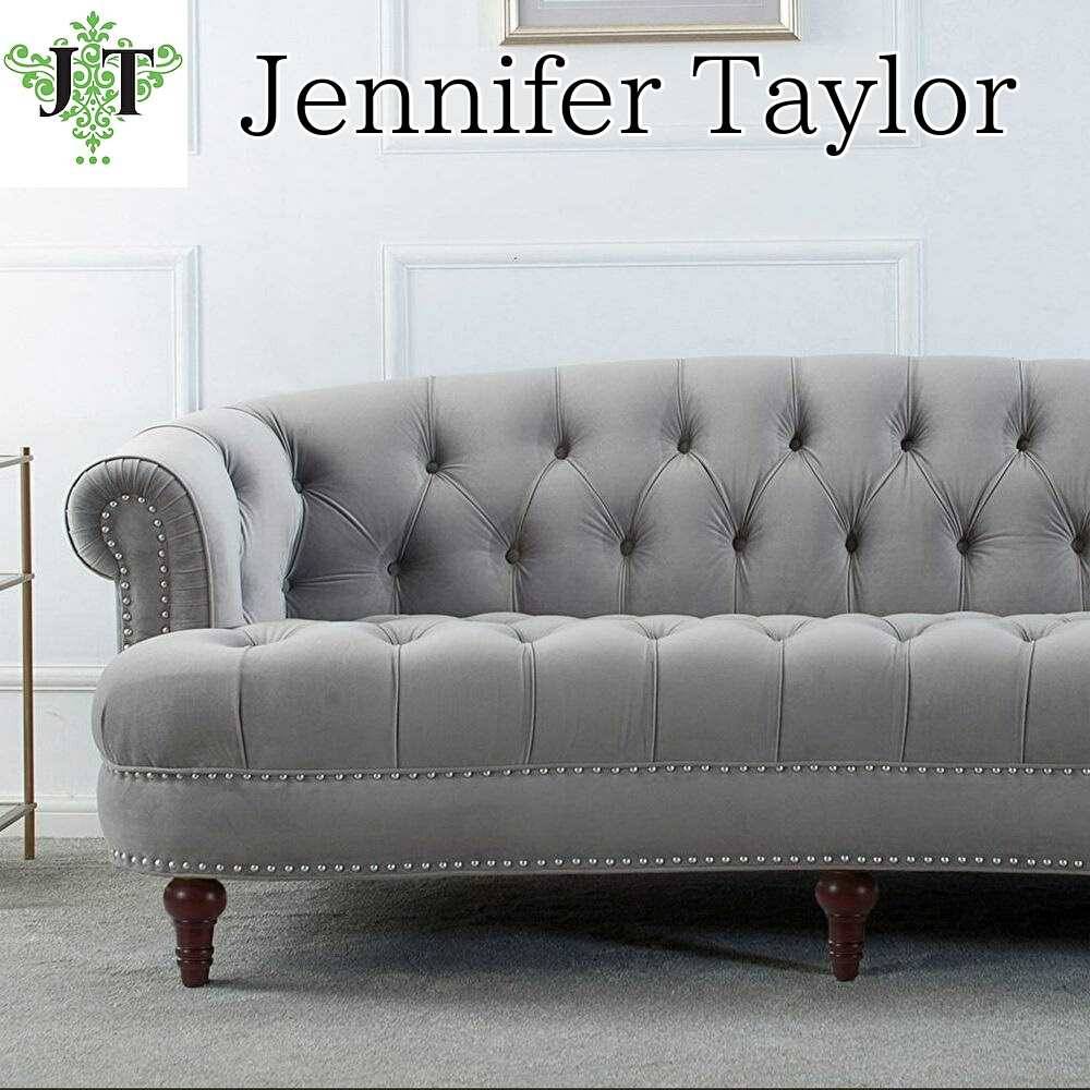 ジェニファーテイラー 3人掛け ソファ チェスターフィールド La Rosa 865 ベロア Jennifer Taylor 36002SF-865