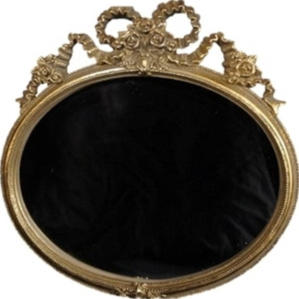 プリセスインテリア リボンミラー ゴールド