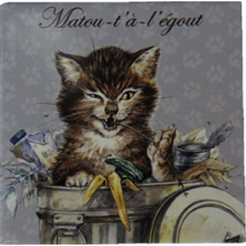 フランス製 キャット マグネット