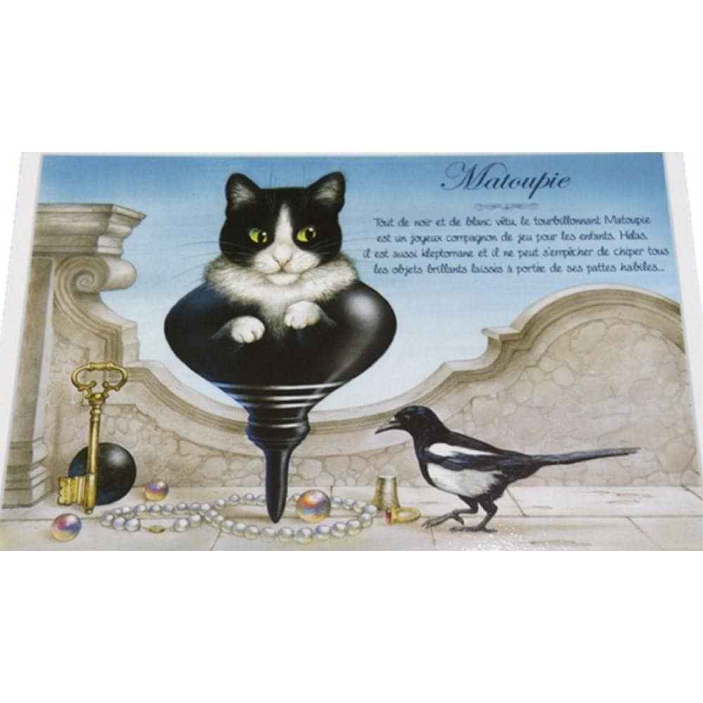 セブリーヌキャット フランス製 キャット ポストカード