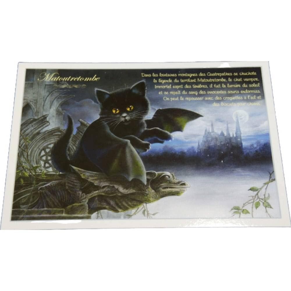 セブリーヌキャット フランス製 キャット ポストカード