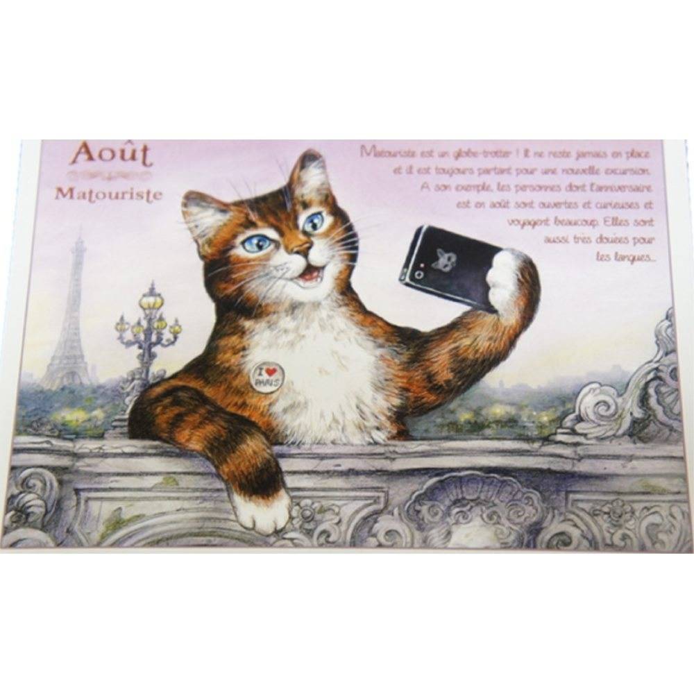 セブリーヌキャット フランス製 キャット ポストカード
