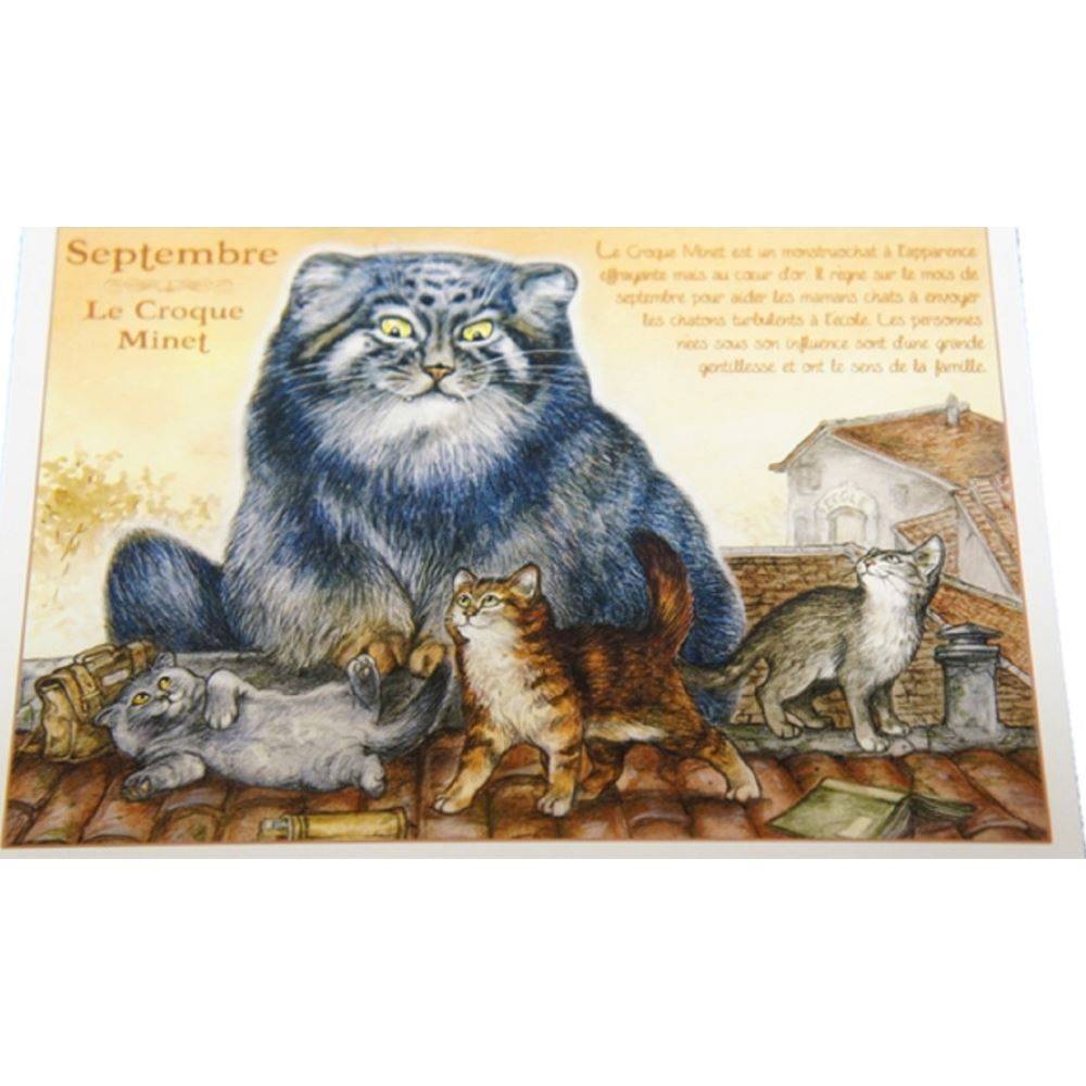 セブリーヌキャット フランス製 キャット ポストカード