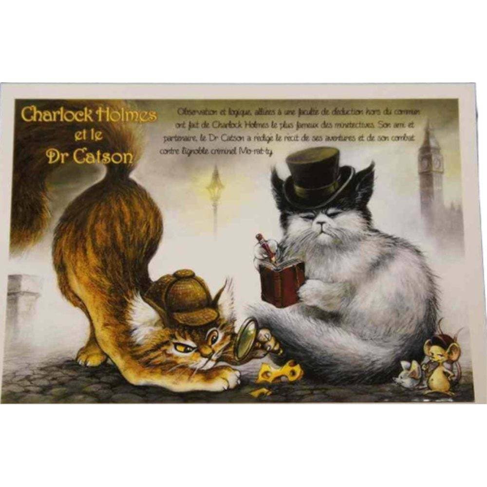 セブリーヌキャット フランス製 キャット ポストカード