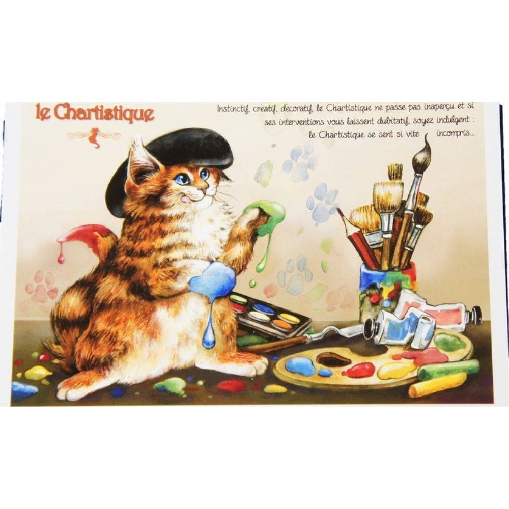 セブリーヌキャット フランス製 キャット ポストカード
