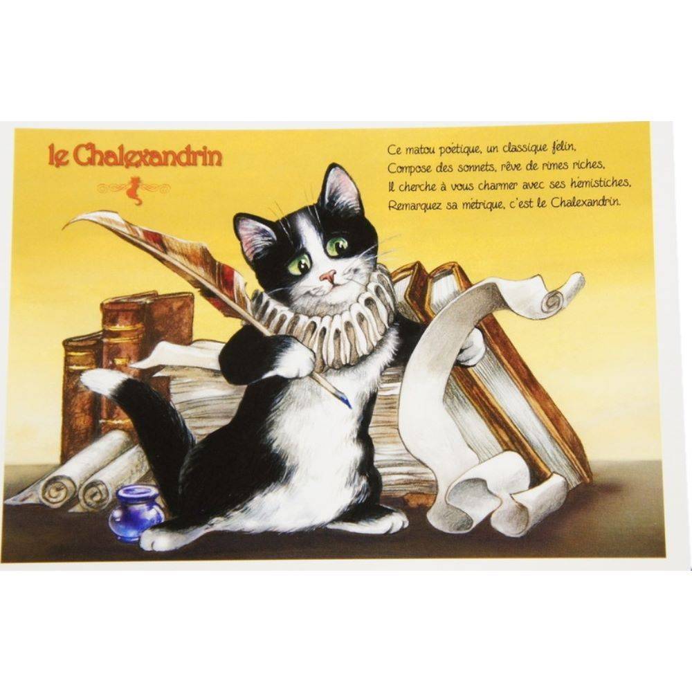 セブリーヌキャット フランス製 キャット ポストカード