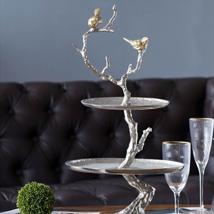 クラシックトレイ アルミ バード