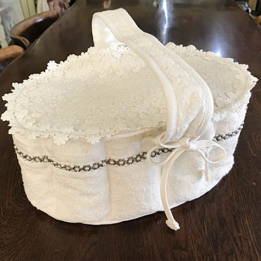 cotton tulle バスケット