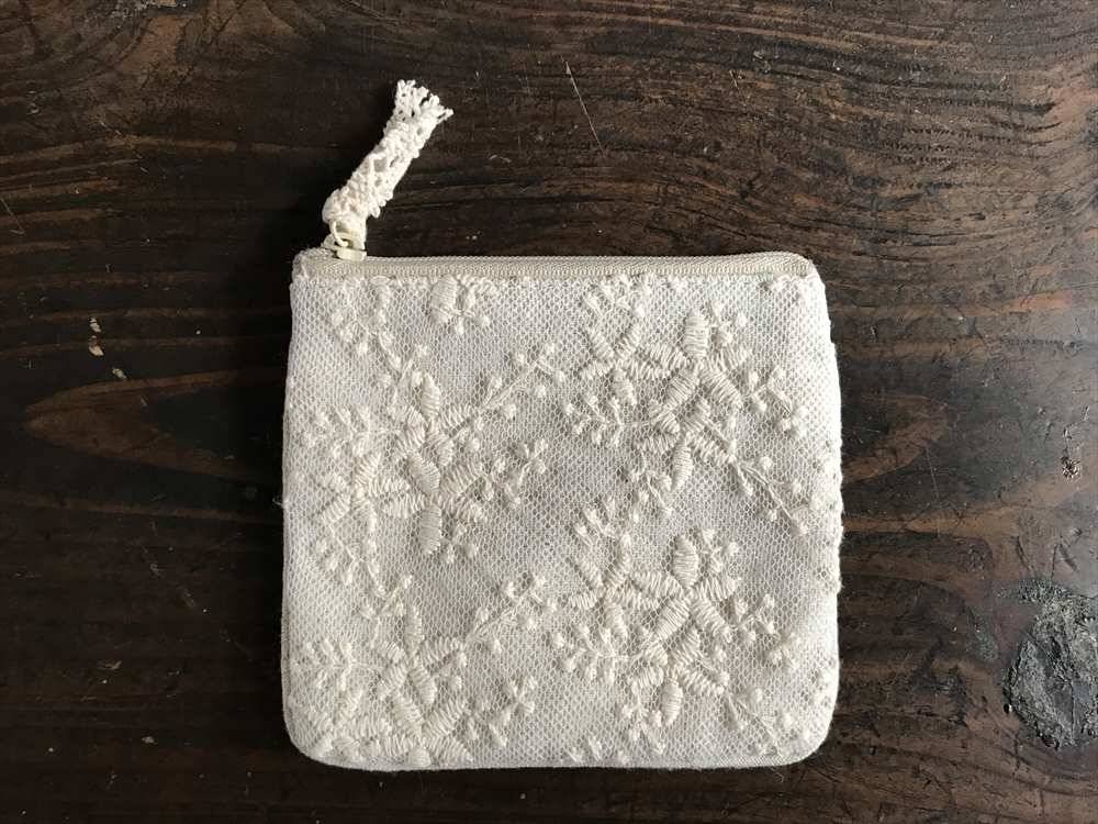 cotton flora ミニティッシュポーチ