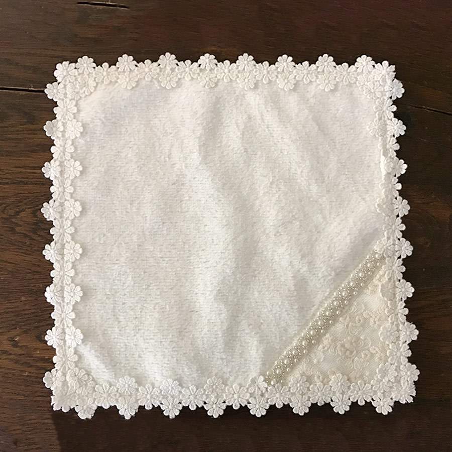 cotton tulle ハンドタオル