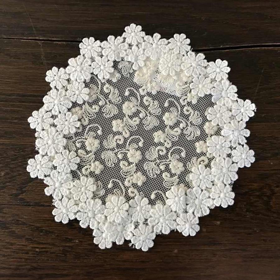 cotton tulle コースター