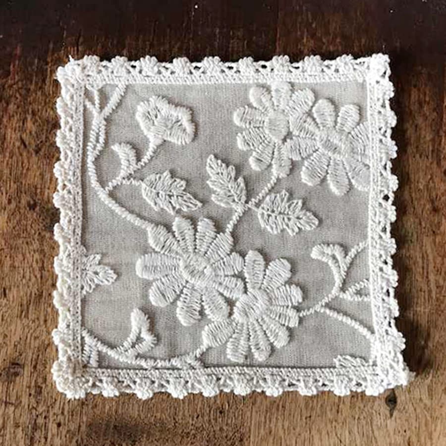 Cotton Flower interior コースター