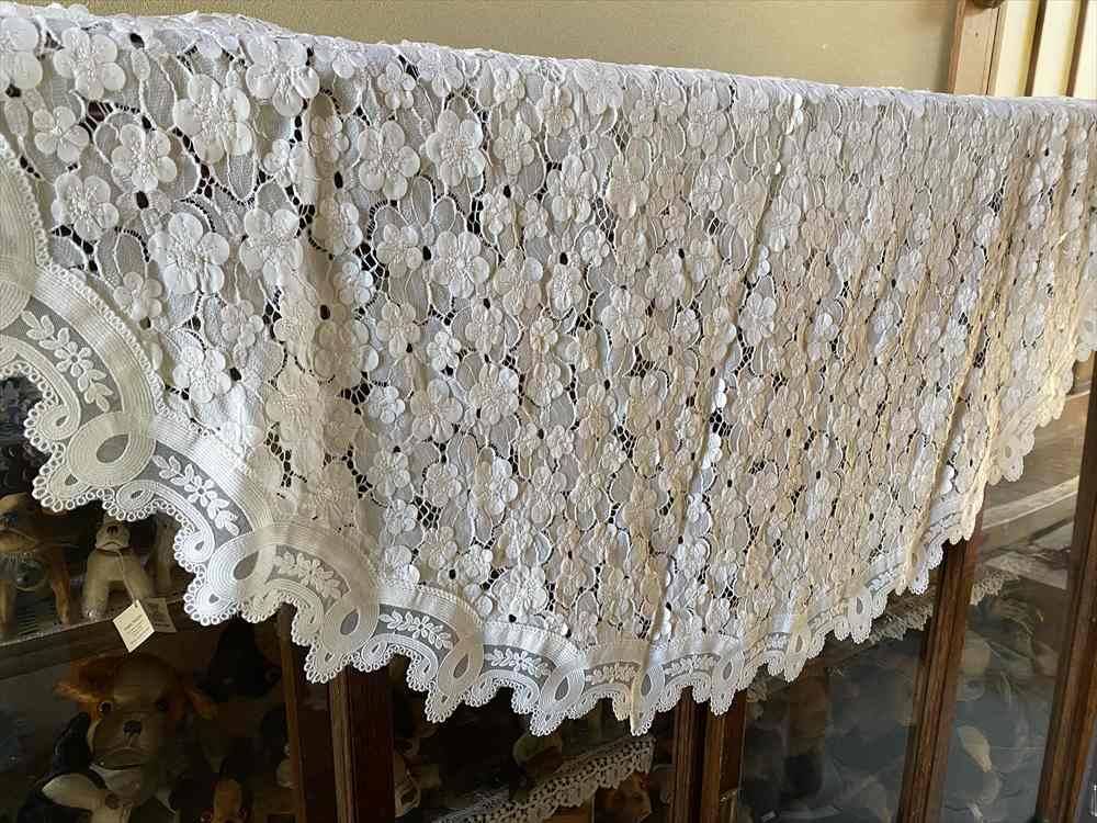 floral ribbon テーブルクロス ラウンド 143cm