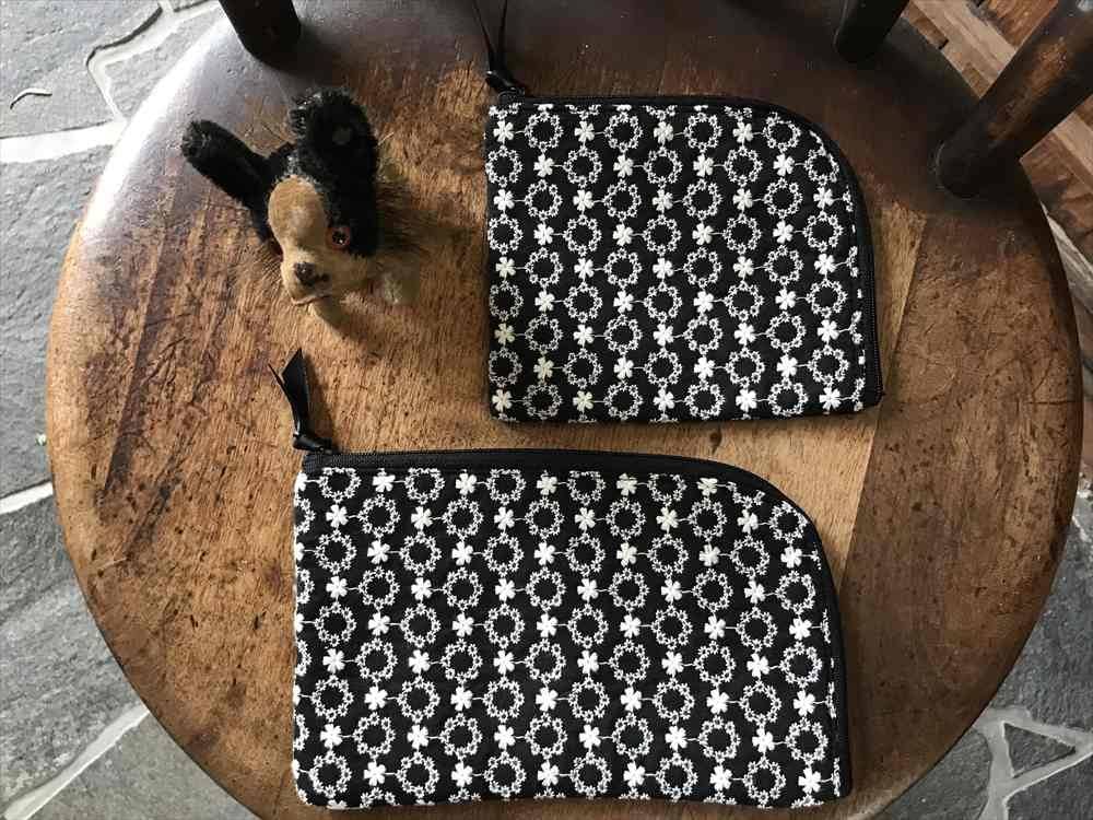 fluffy flower マスクケース 12x20cm