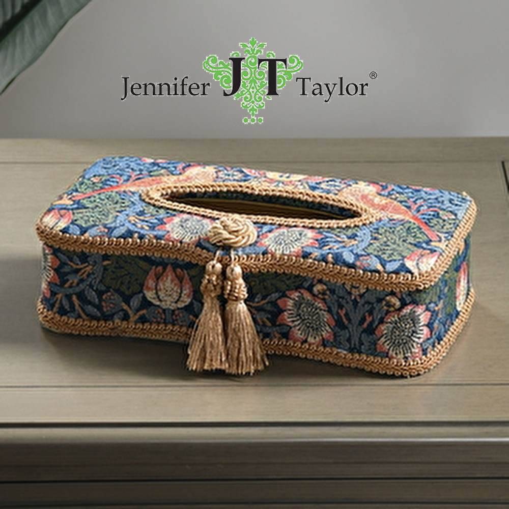 ジェニファーテイラー ティッシュボックスカバー いちご泥棒 Strawberry Thief Jennifer Taylor 33096TB