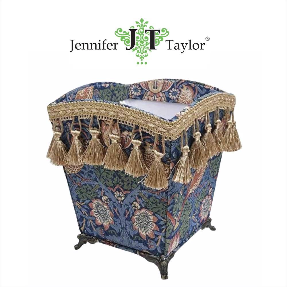 ジェニファーテイラー 脚付き ダストボックス いちご泥棒 Strawberry Thief Jennifer Taylor 33103BX