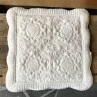 classic flannel シートクッション 48x48cm ホワイト 在庫がなくなり次第終了