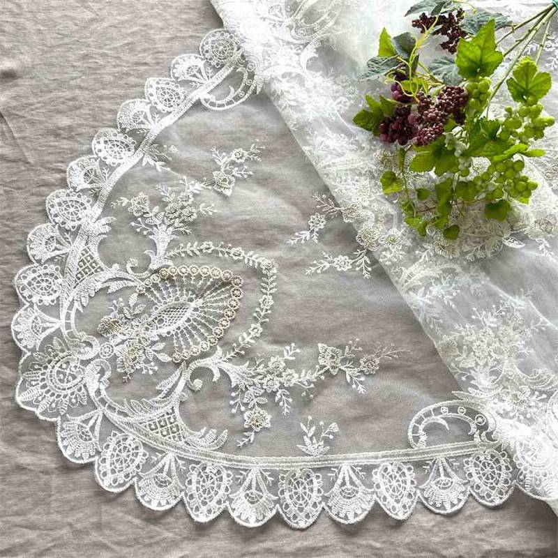 近沢レース　ヨーロピアンレース　テーブルセンター ヨーロピアンレース テーブルセンター 近沢レース店