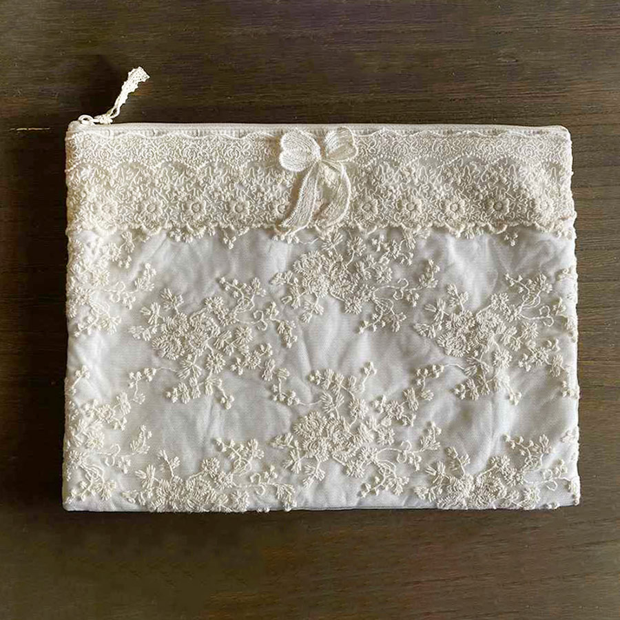 joli ruban フラットポーチLサイズ