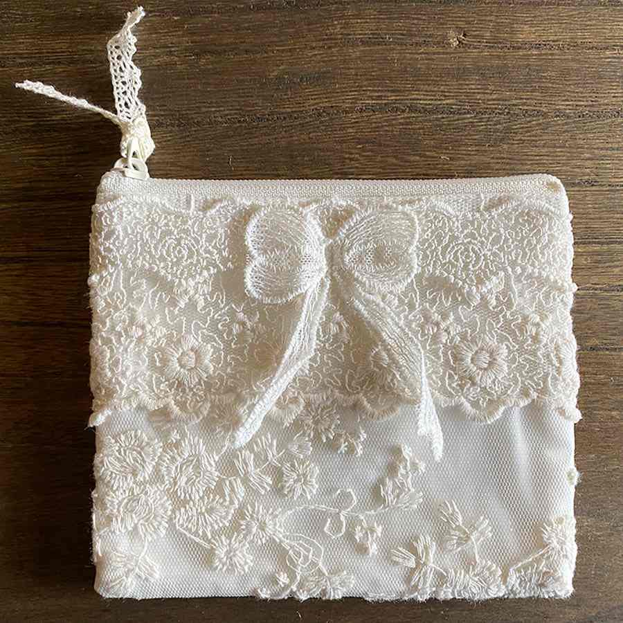 joli ruban ミニティッシュポーチ