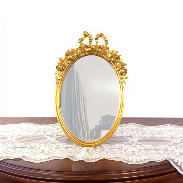 クラシック 掛け置き兼用 ミラー 大