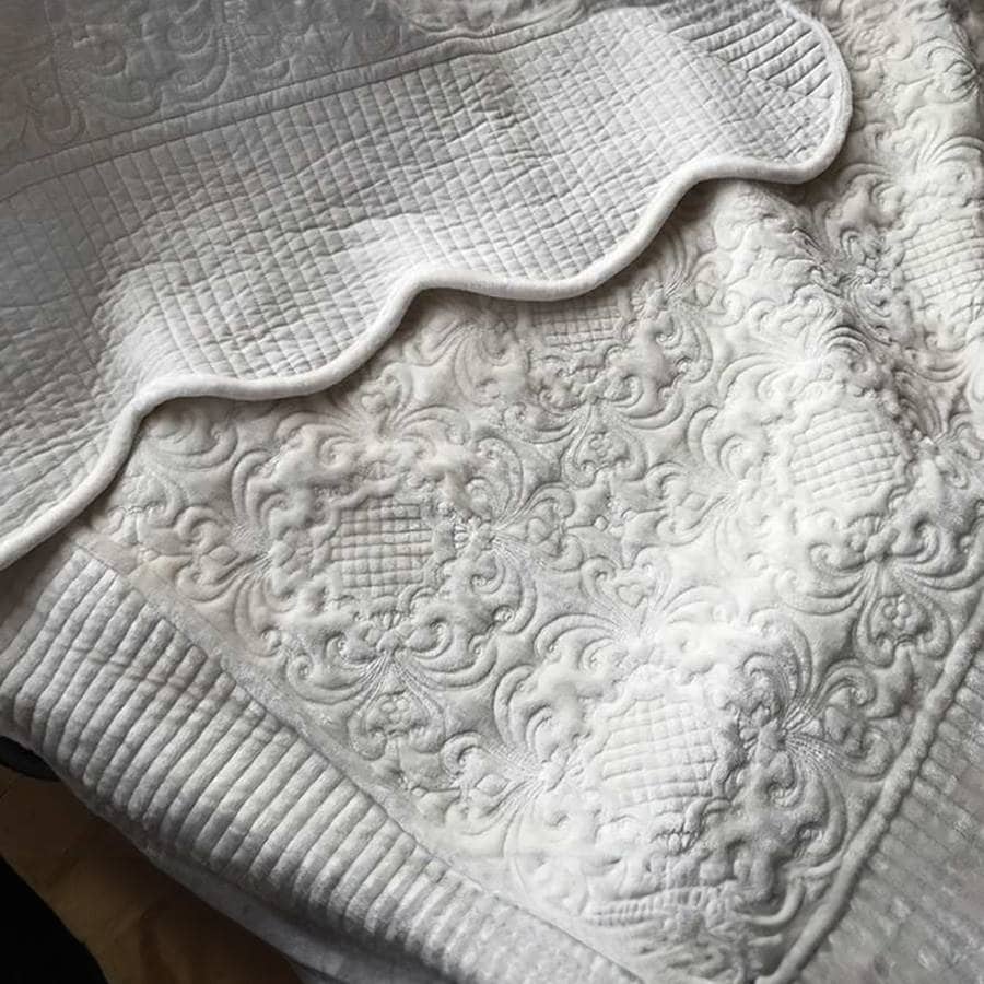 classic flannel リバーシブル マルチカバー 200x200cm ホワイト 在庫がなくなり次第終了