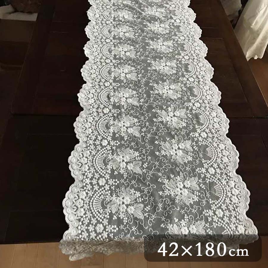 table de fleurs テーブルランナー 42x180cm