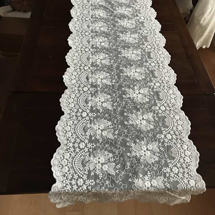 table de fleurs テーブルランナー 42x180cm