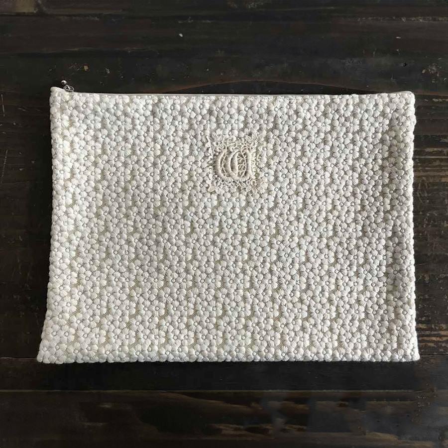 nuage debfleurs フラットポーチL 22x30cm