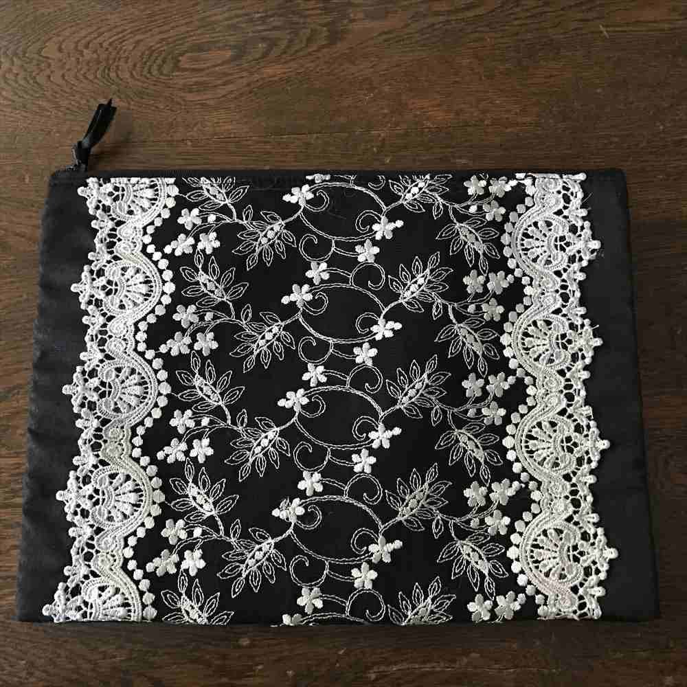 rouen フラットポーチ L 16x20cm