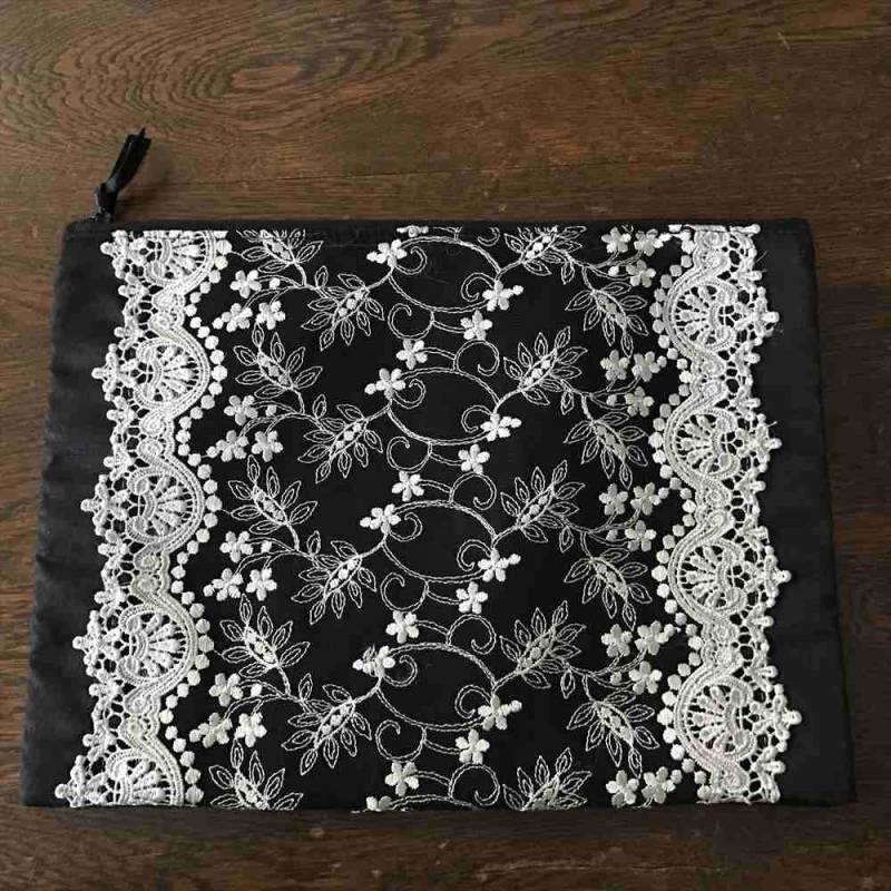 rouen フラットポーチ L 16x20cm