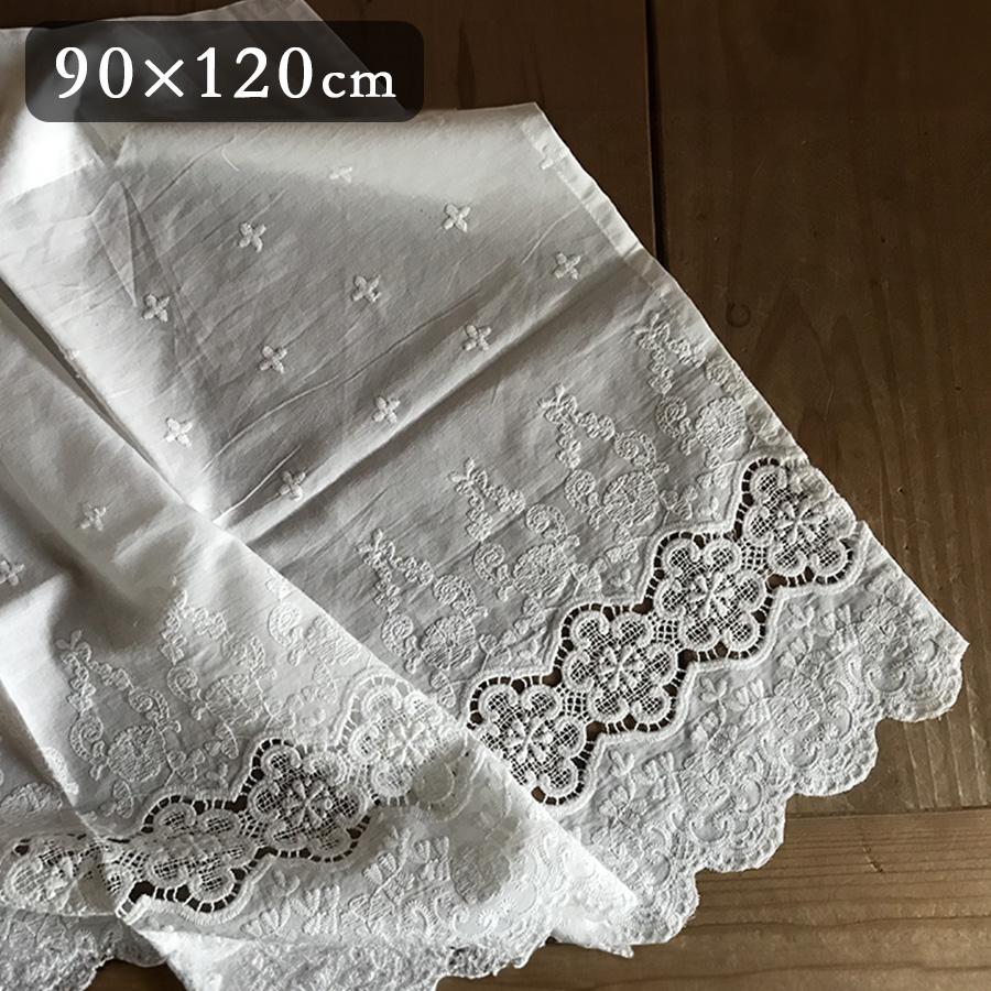 カフェカーテン 4サイズ展開 高さ90x幅120cm ホワイト