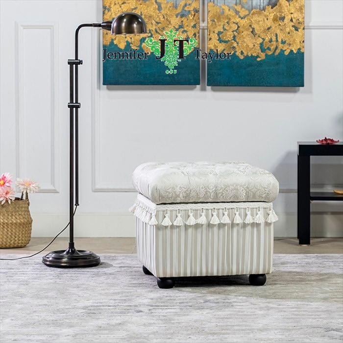 ジェニファーテイラー スツール オットマン 輸入家具 ロココ調 アメリカ高級家具 愛品館 市原店】ジェニファーテイラー｜スツール