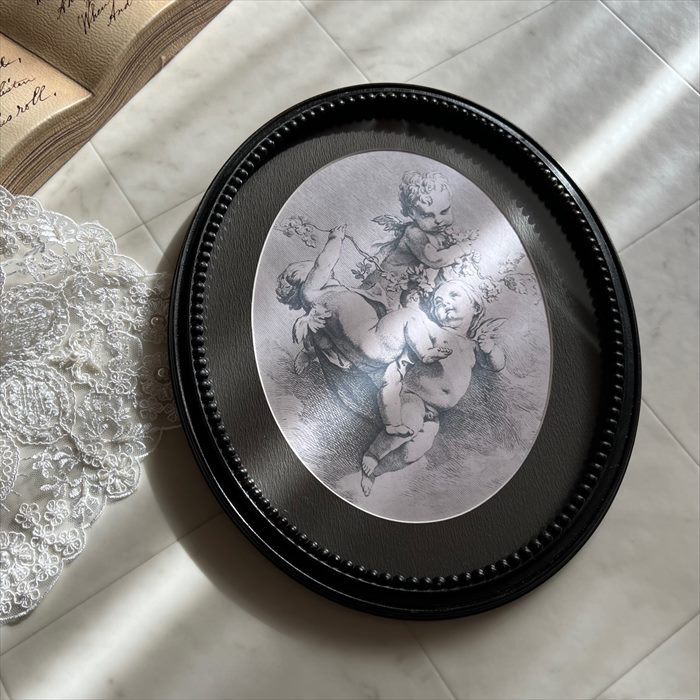 壁掛 エンジェル 葡萄