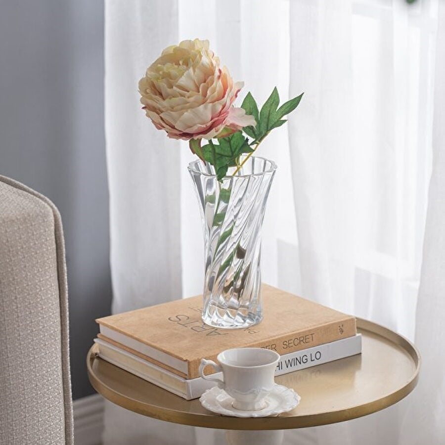 ガラス花瓶 モダンクラシック 高級 おしゃれ クラシック インテリア エレガント 即日発送