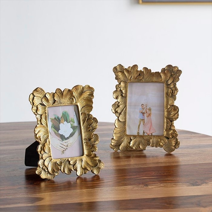 クラシックモダン 写真立て ゴールド 縦置き横置き両用