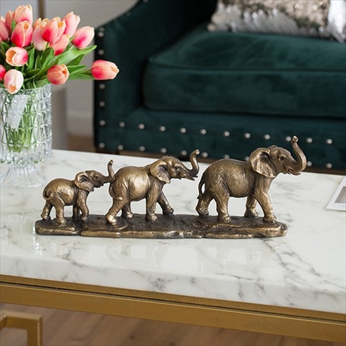 動物 アニマル エレファント ファミリー ゾウ 置物
