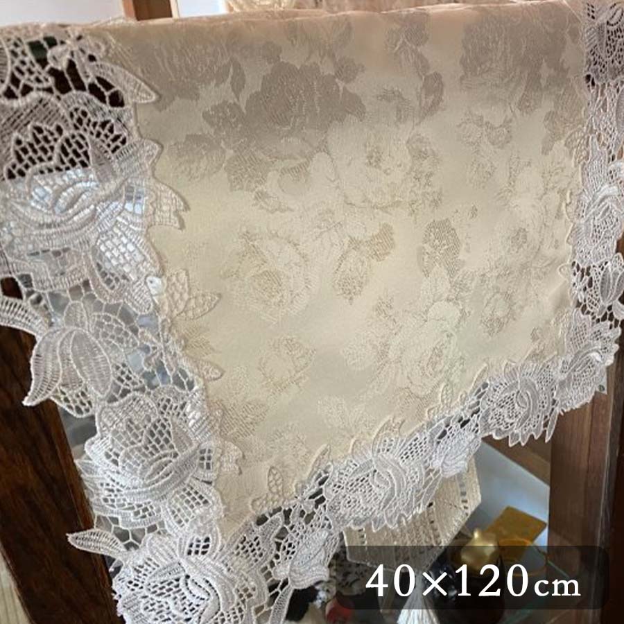 polish old rose テーブルランナー 40x120cm