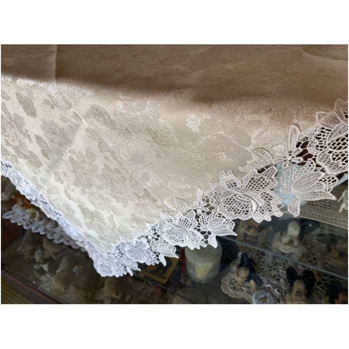 polish old rose テーブルクロス 正方形 90x90cm