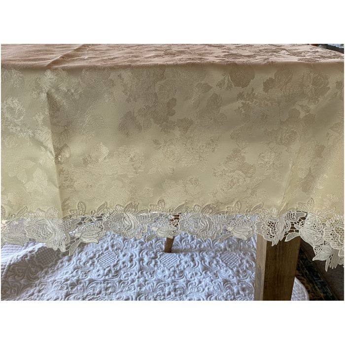 polish old rose テーブルクロス 長方形 135x180cm